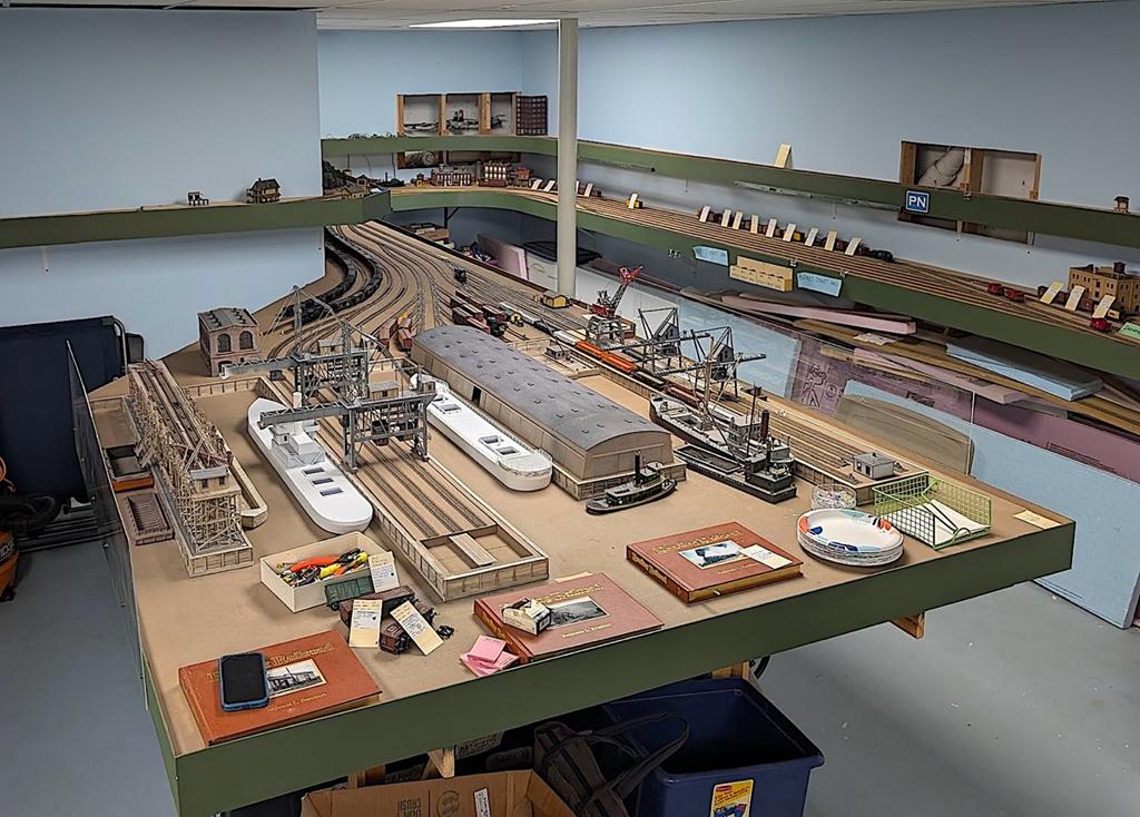 Port Richmond scene and switching area (Drew Marshall photo)